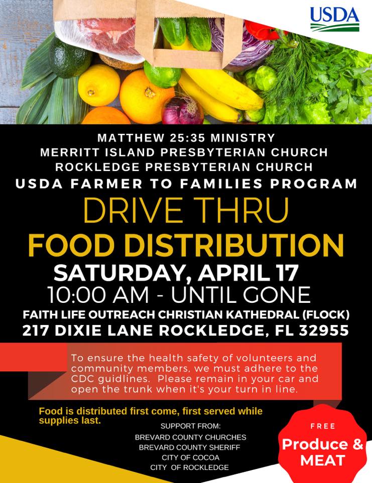 Food Distribution Flyer