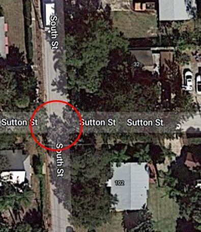 Sutton and South Street Map